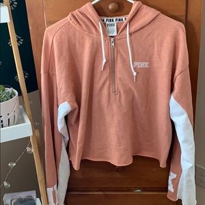 Cropped PINK hoodie